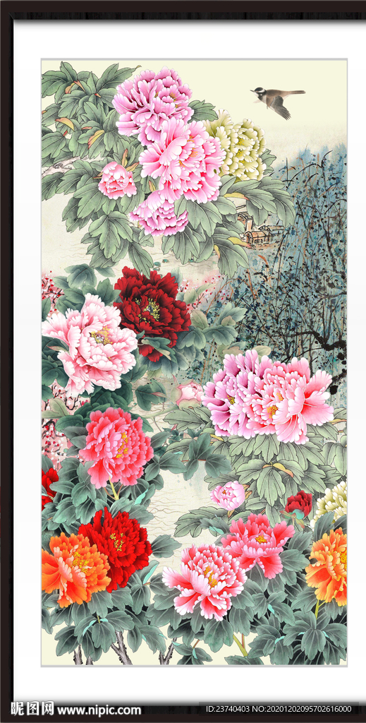 牡丹花开富贵