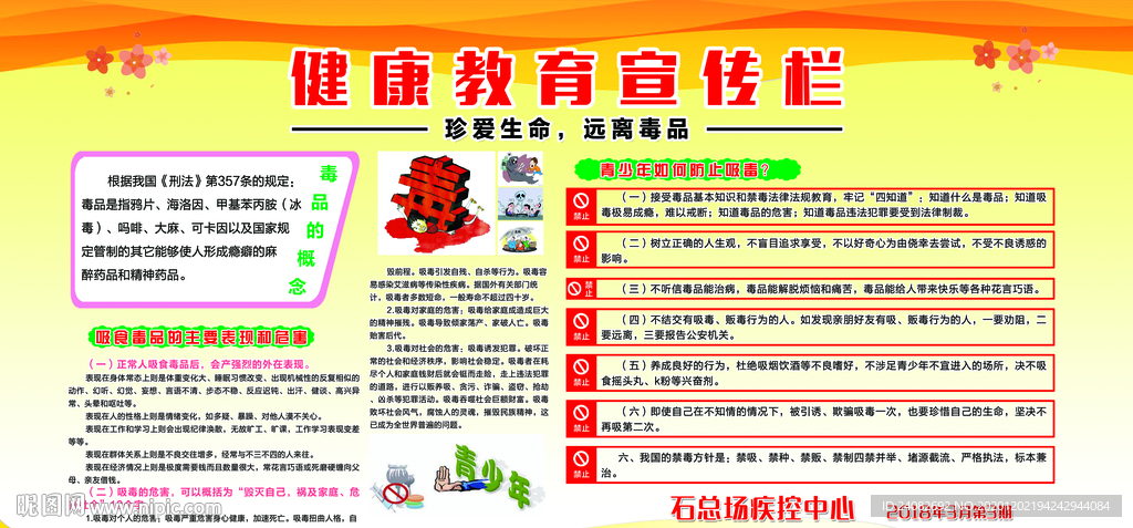 健康教育宣传栏