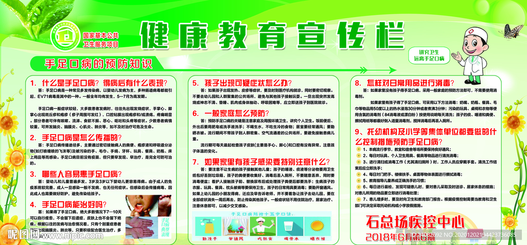 健康教育宣传栏