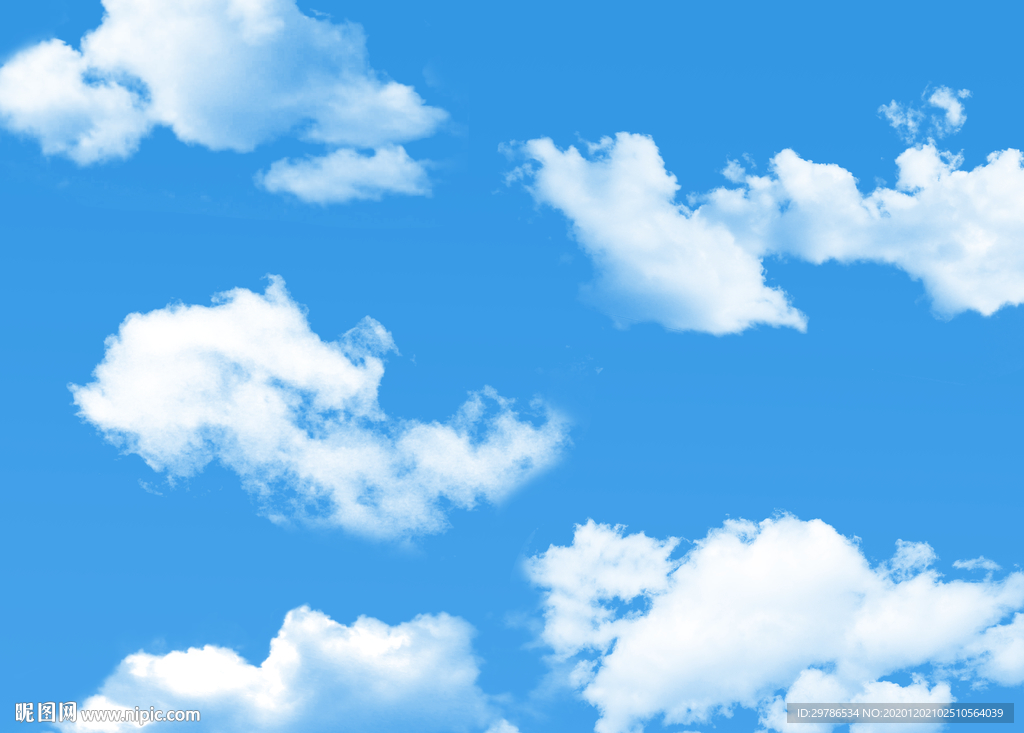 蓝天白云