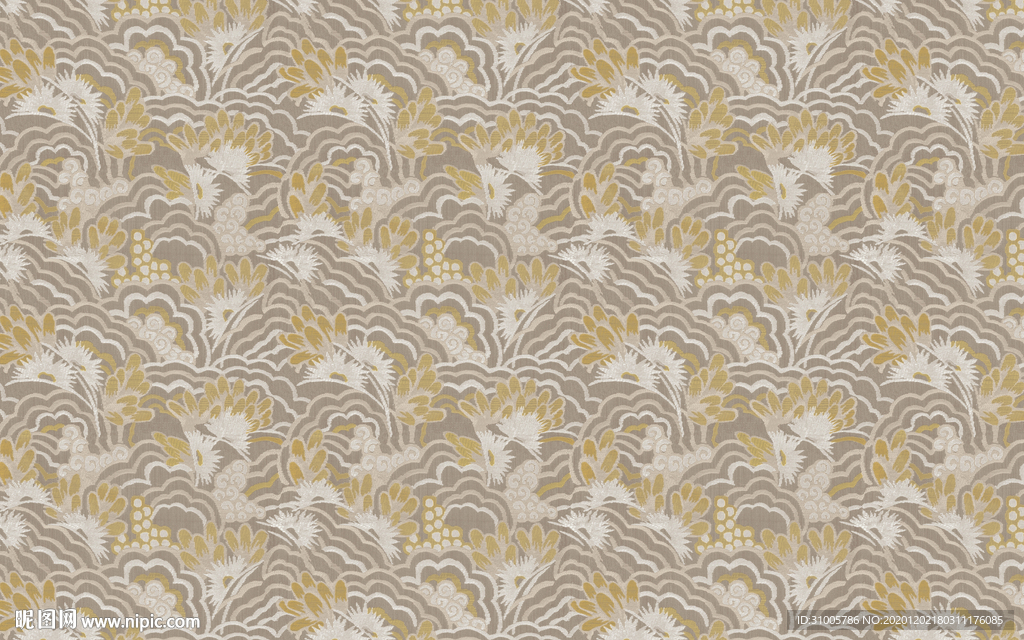 欧式风情热带雨林西洋画