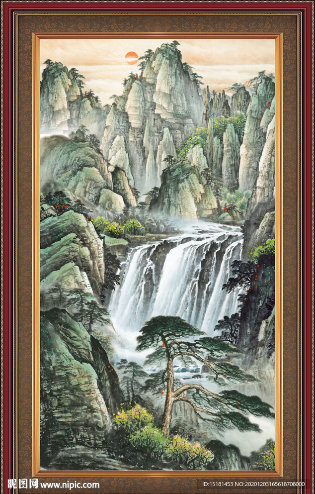 高山流水 水