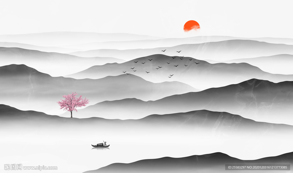 山水水墨