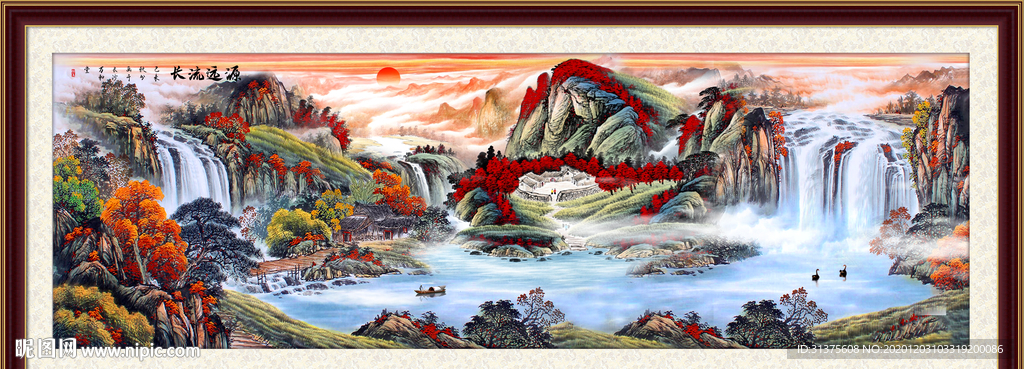 国画山水国画山水国画