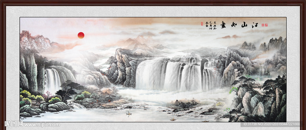 国画山水国画山水国画