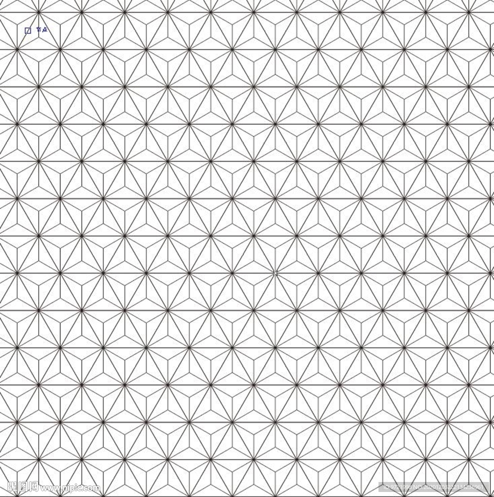 立体线条贴图