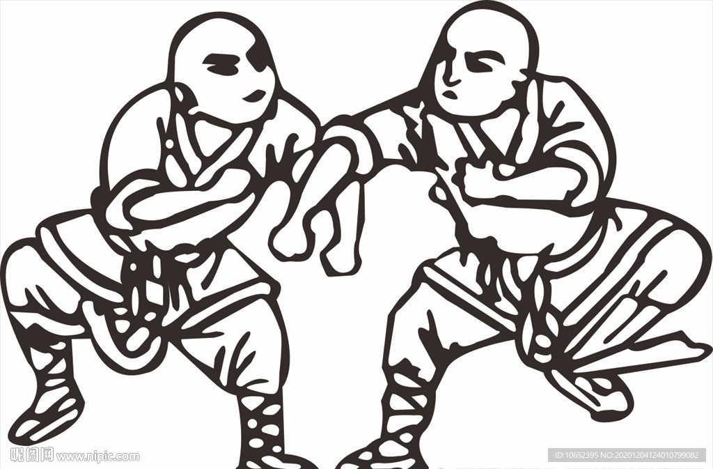 少林素描画