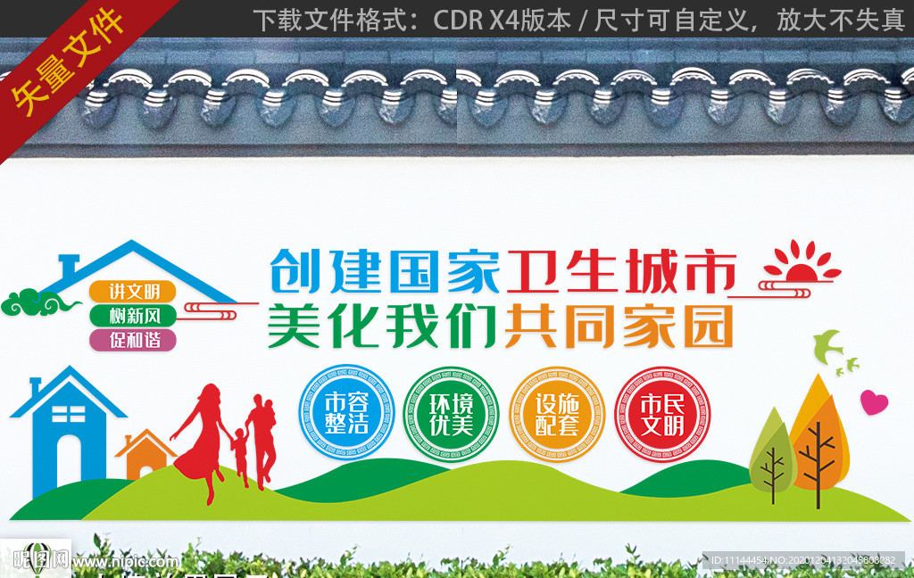 文明城市文明城市文化墙