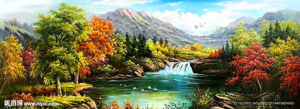 山水画风景画