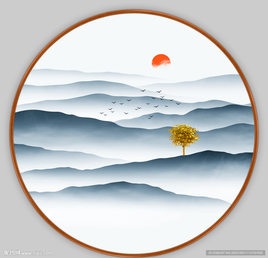 山水画