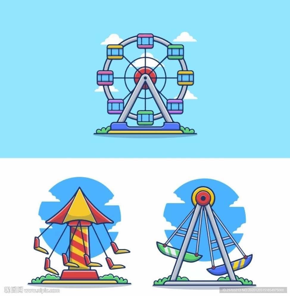 卡通游乐场