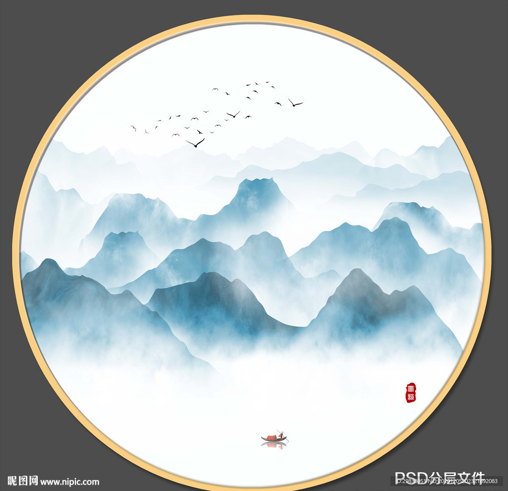 意境水墨画