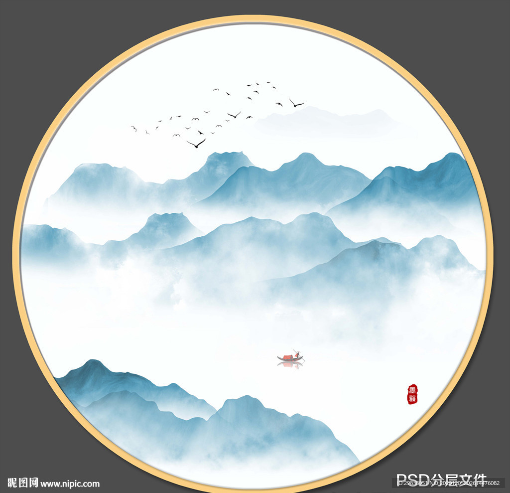 意境水墨画