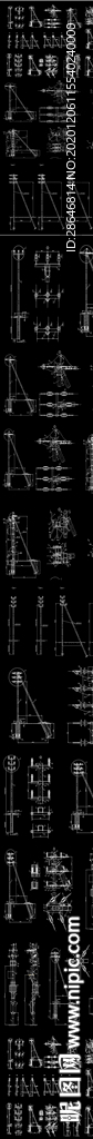 电线杆CAD图纸