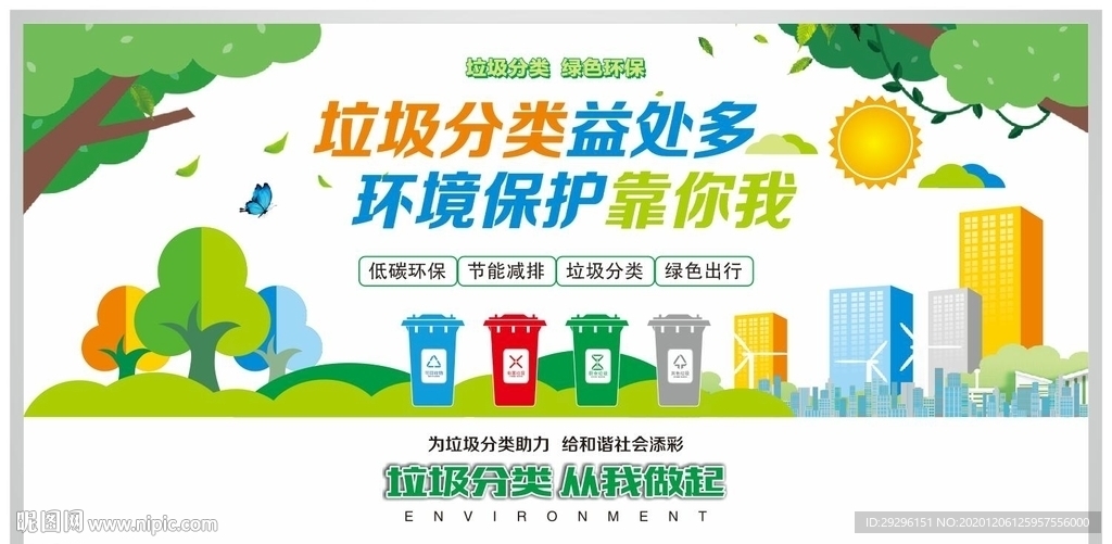 垃圾分类海报