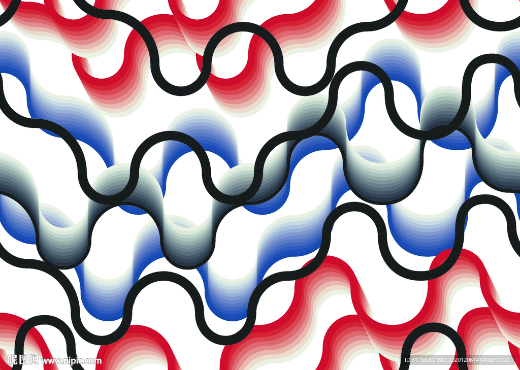 条纹背景 数码印花