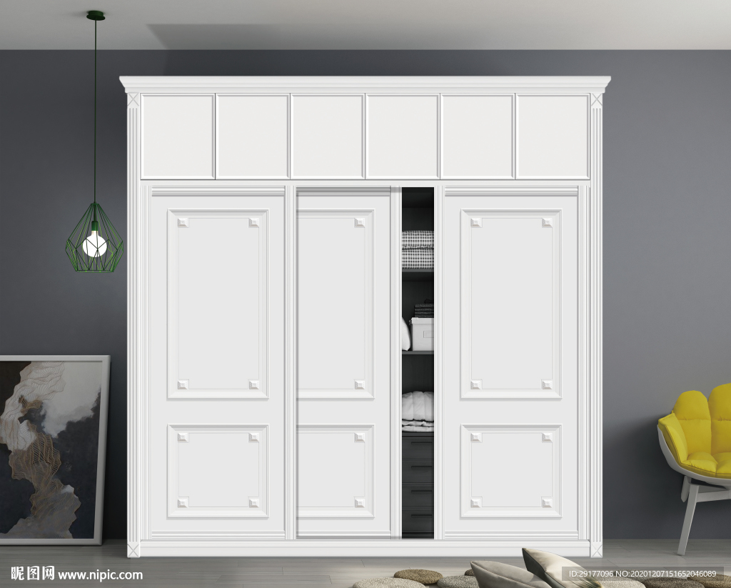 衣柜效果图