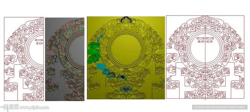 太师椅精雕图