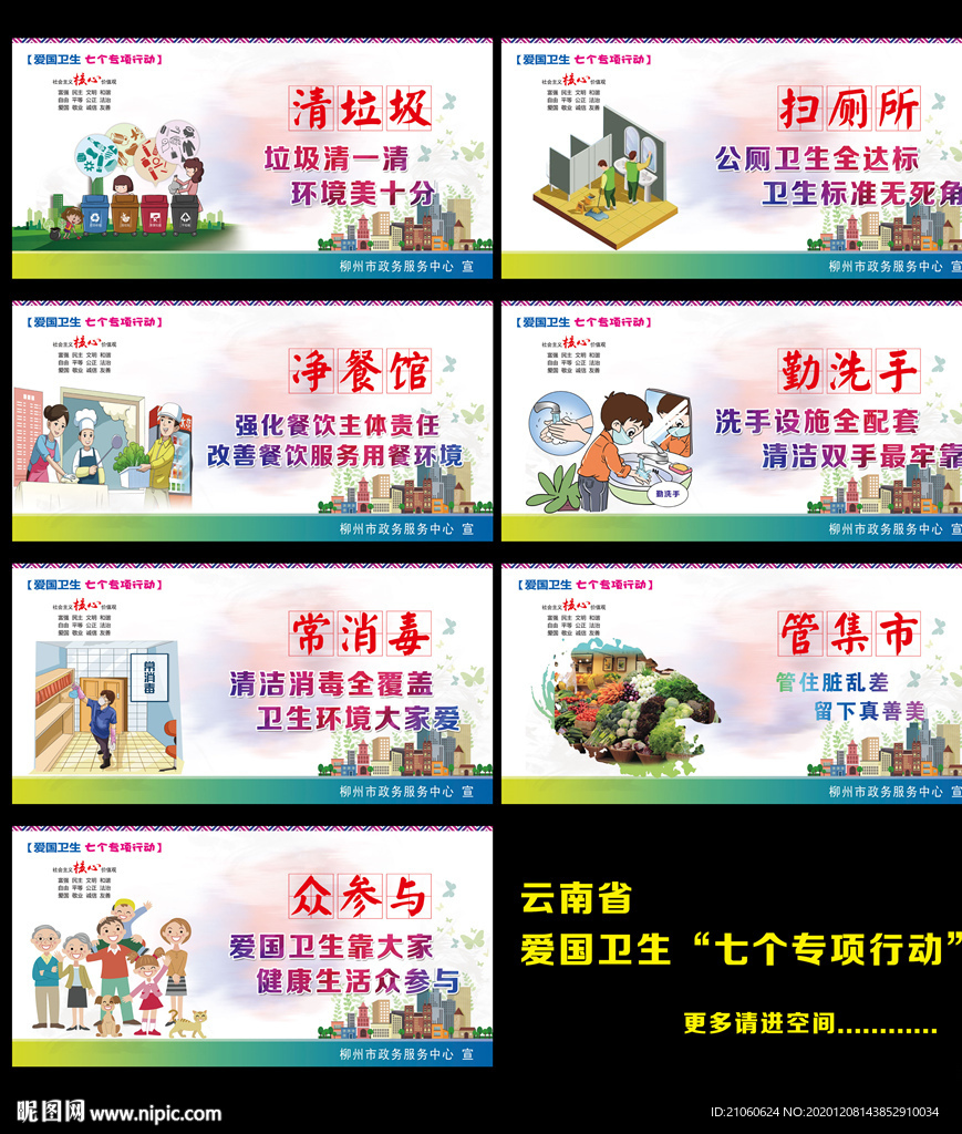 爱国卫生 七个专项行动