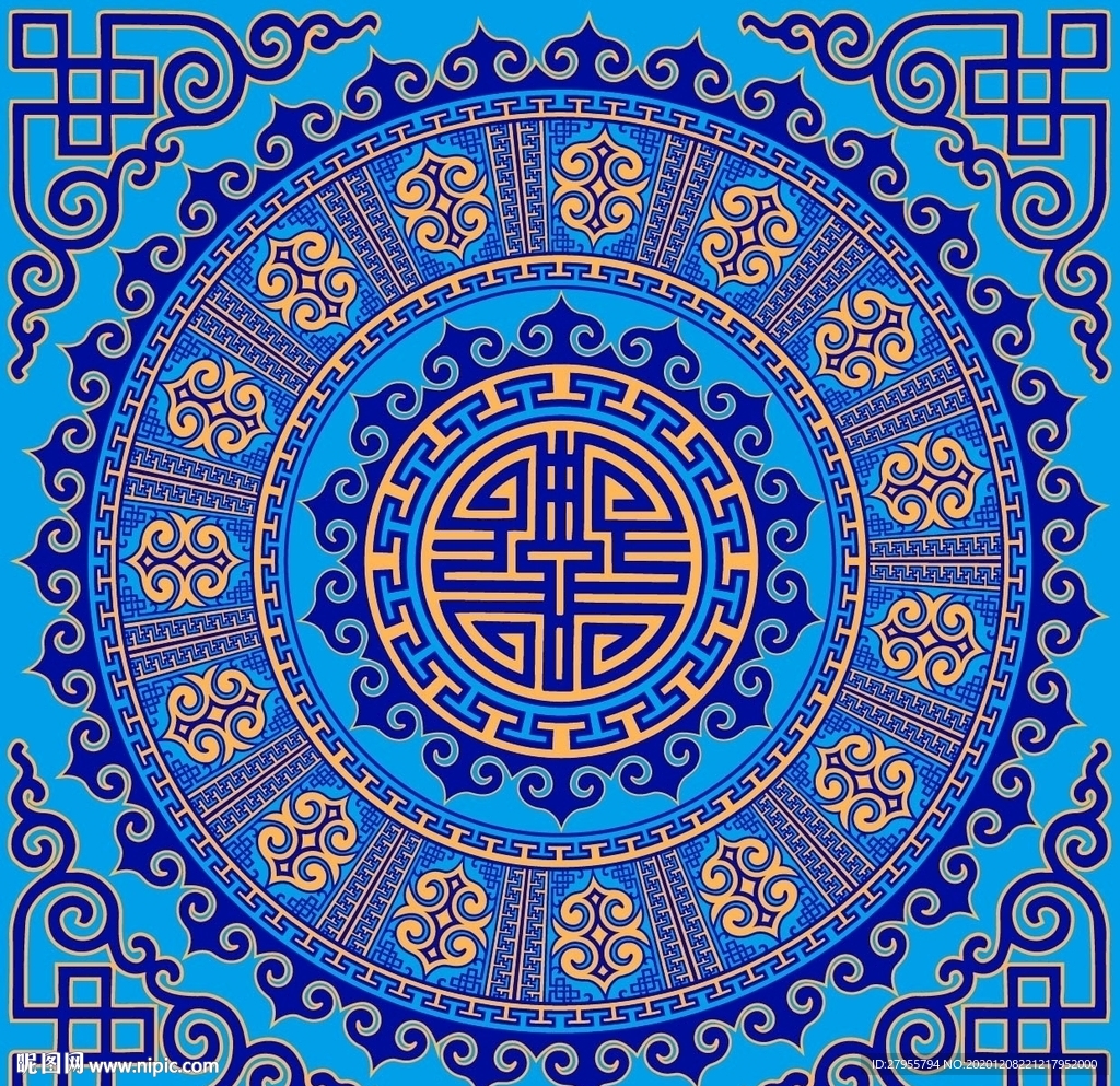传统花纹