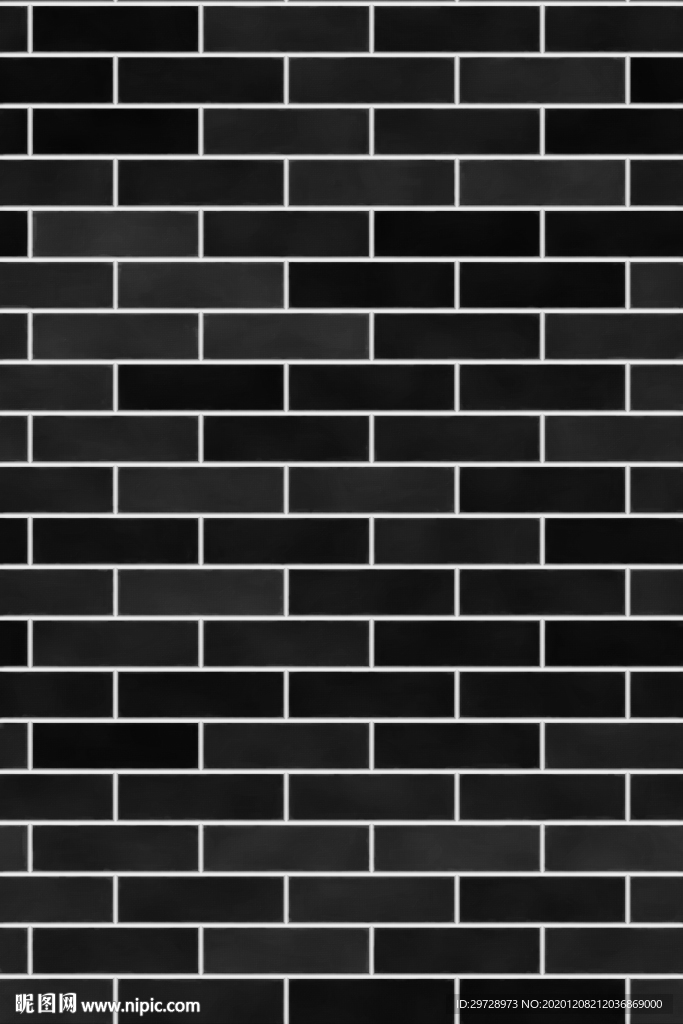 无缝青砖墙