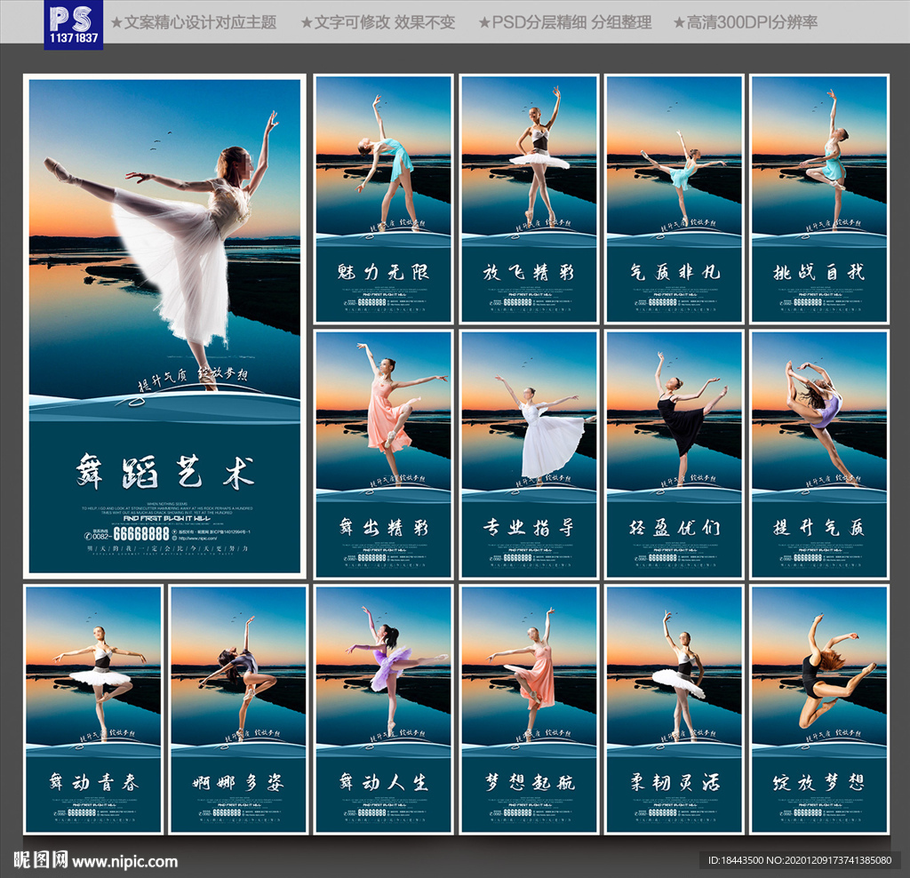 芭蕾舞海报
