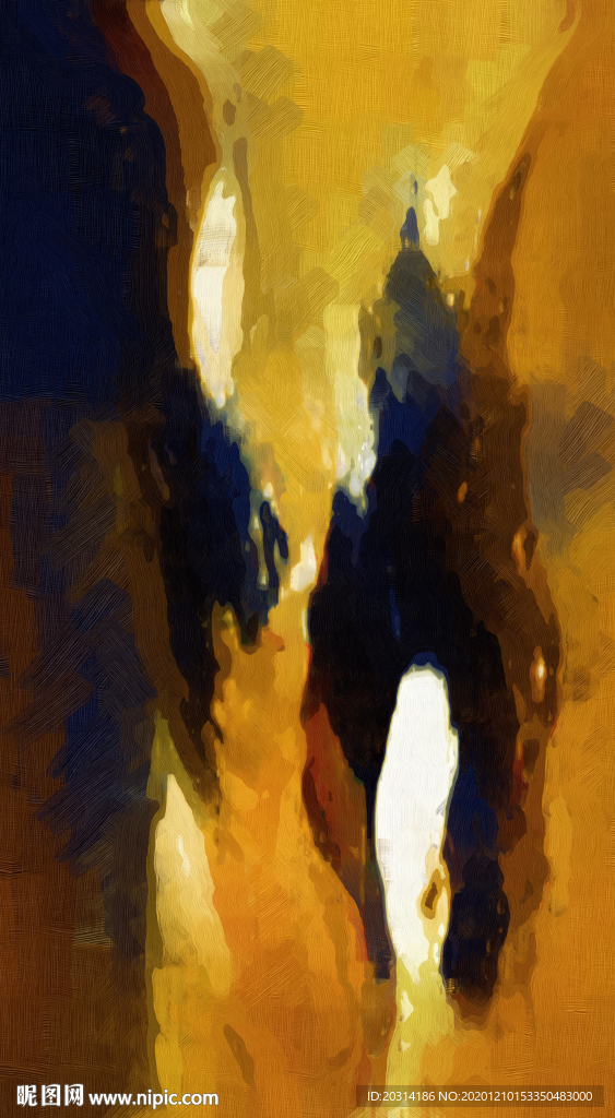 现代抽象艺术油画