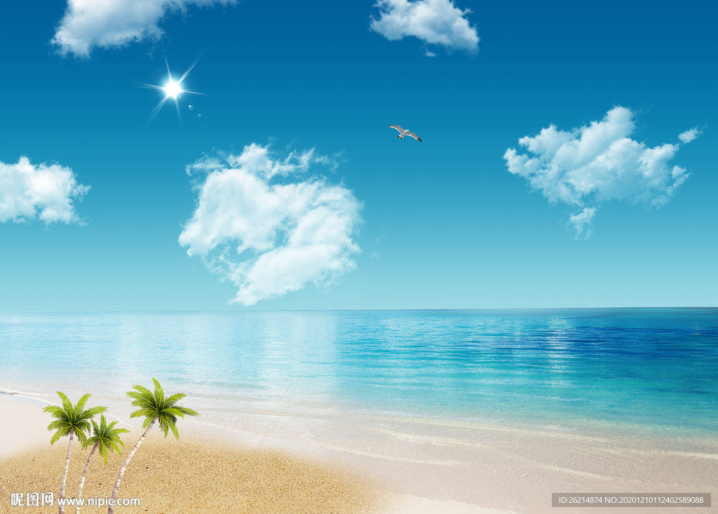 海边
