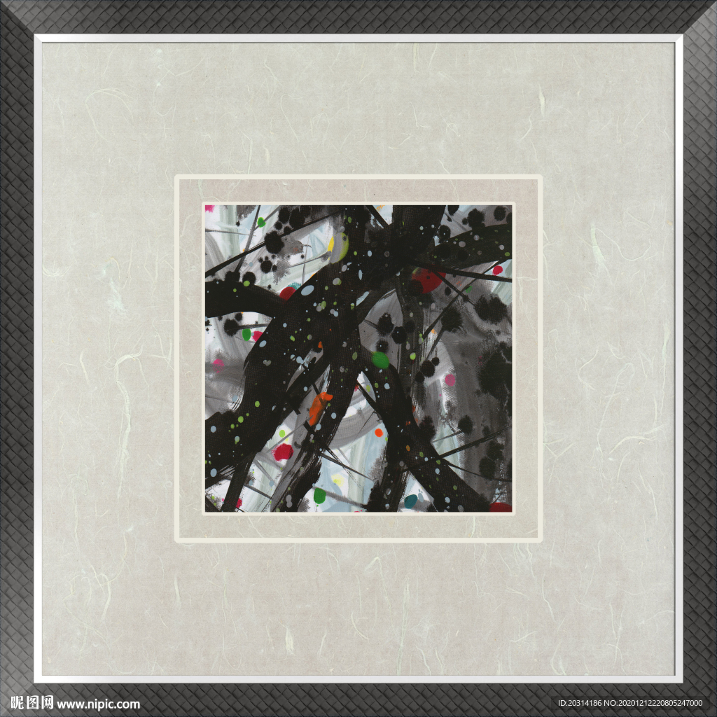 吴冠中写意水墨画