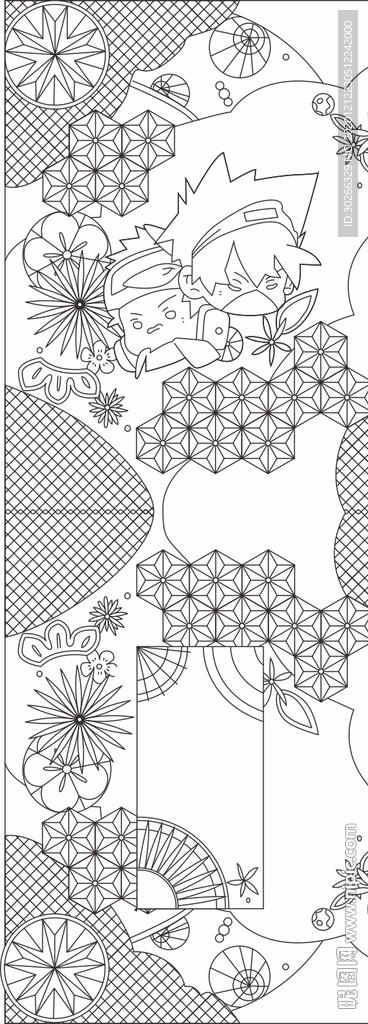 线条画