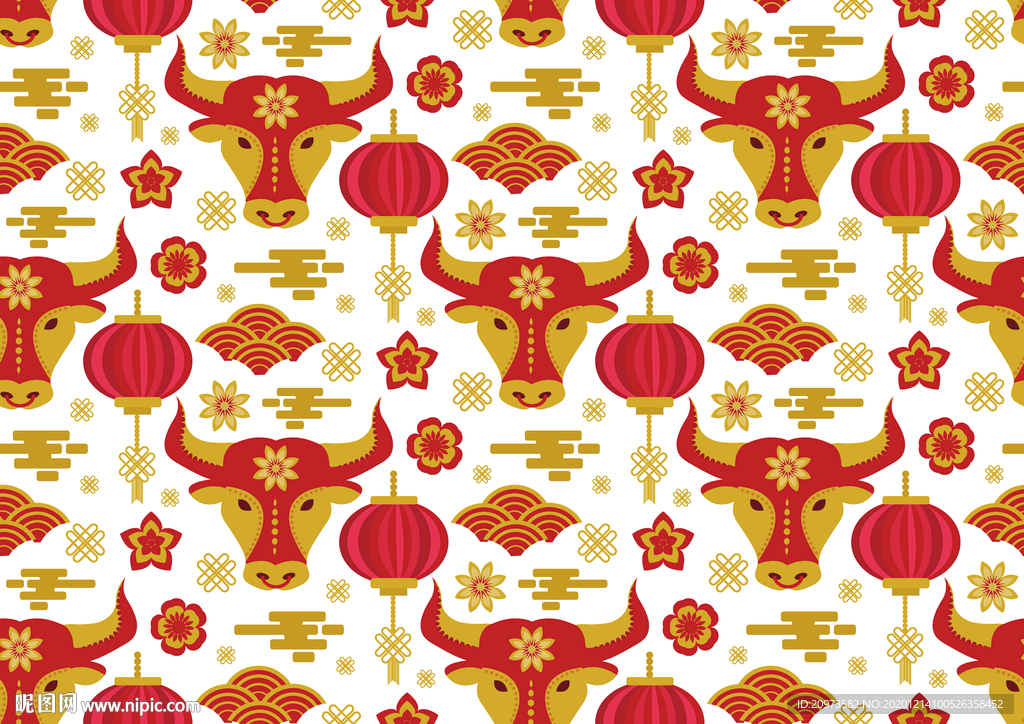 牛年手机壳图案