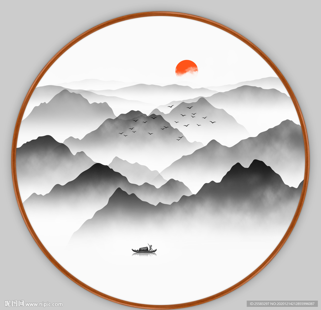 山水画