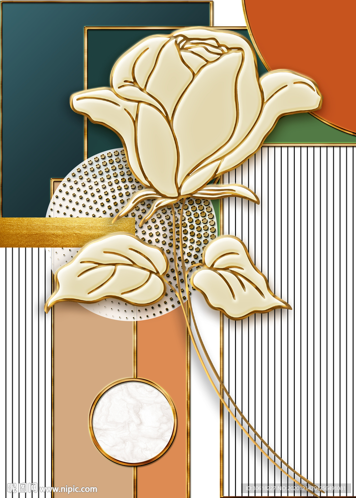 轻奢装饰画