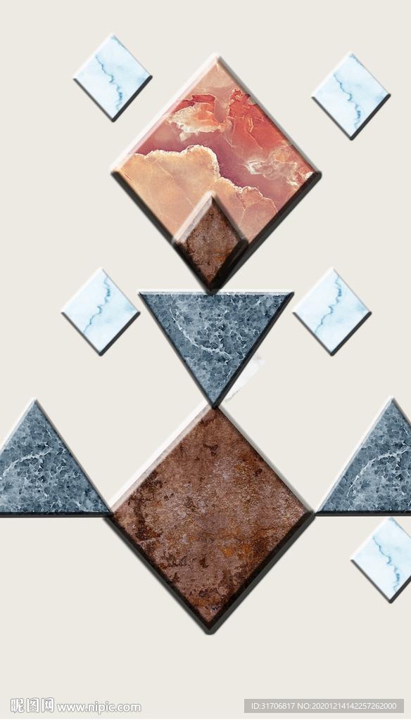 几何装饰画