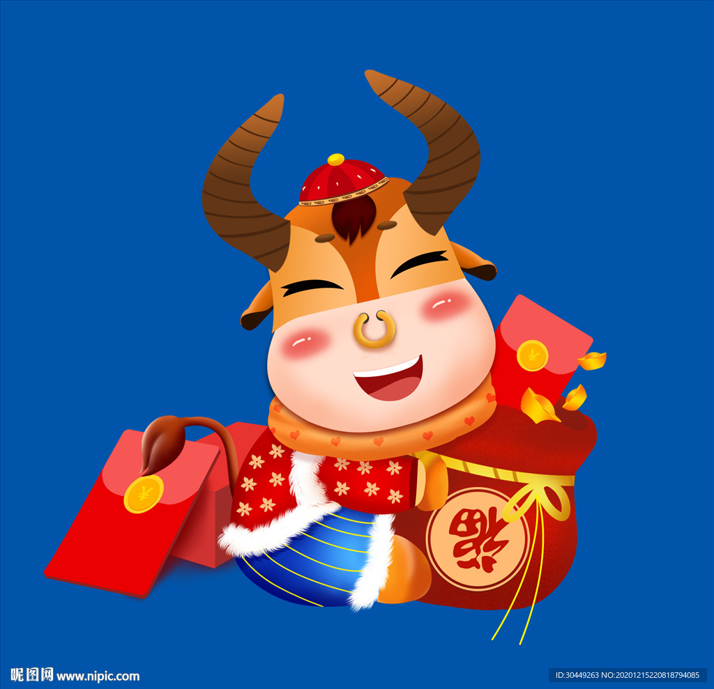 卡通牛