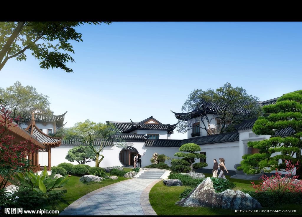 古建庭院