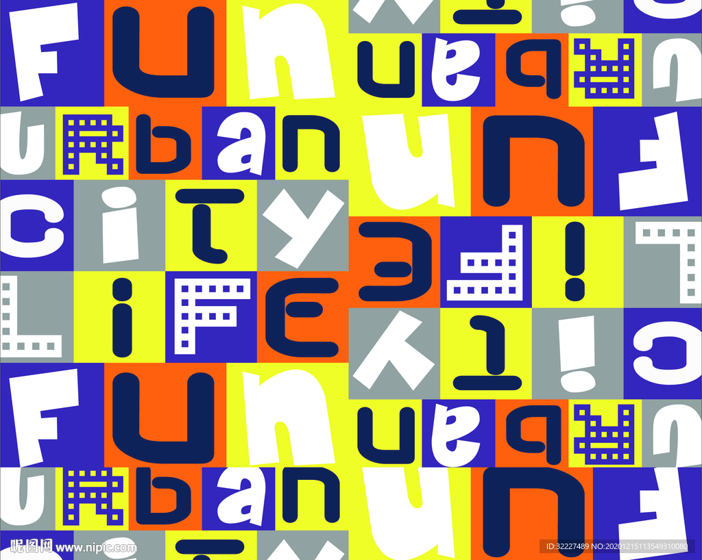 卡通 字母