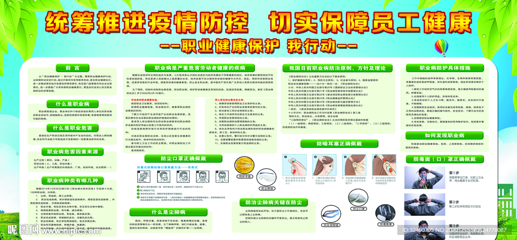 职业病展板