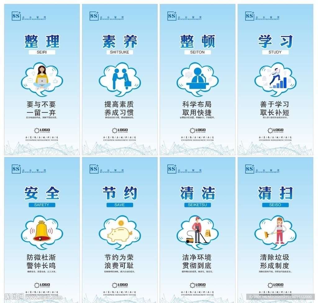 6S管理挂图