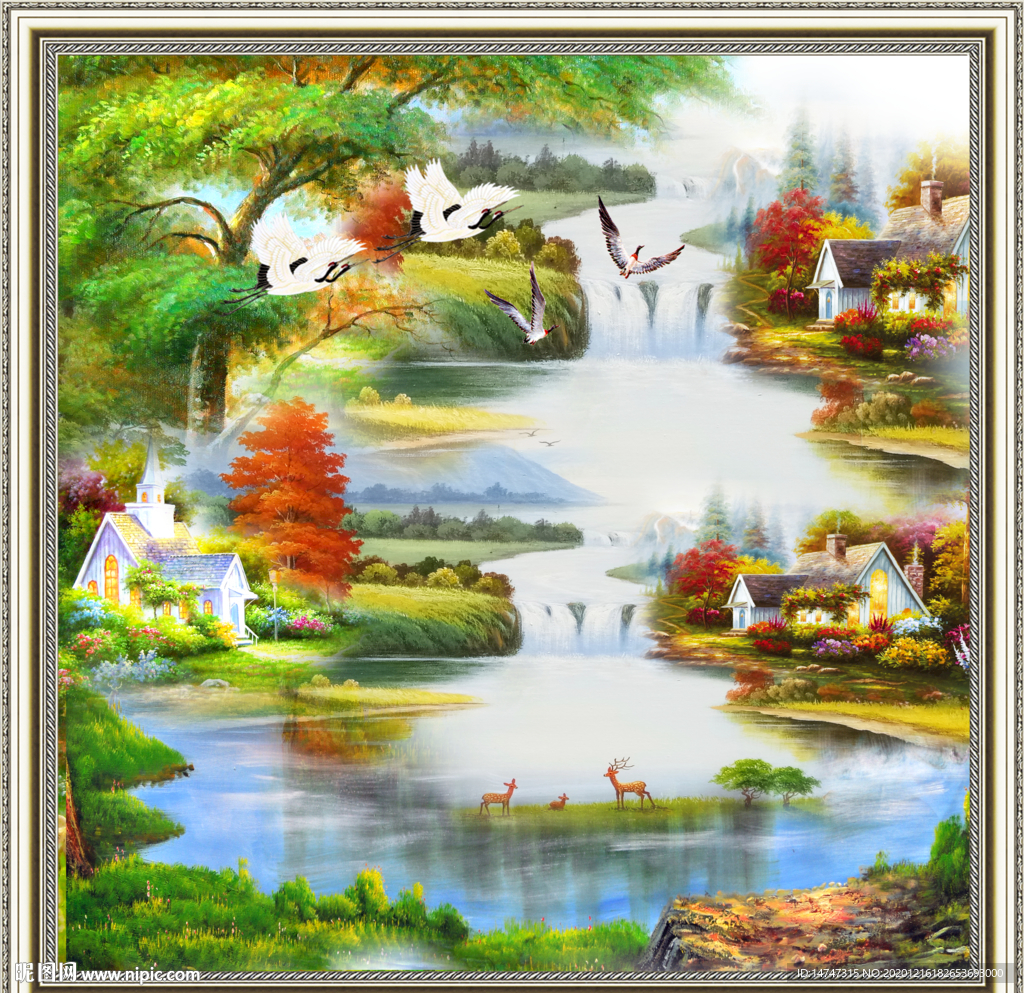 油画风景
