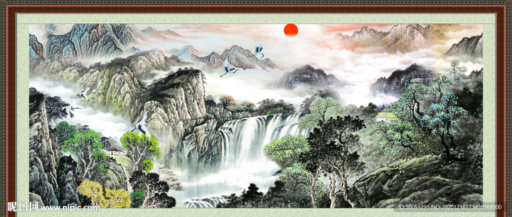国画山水