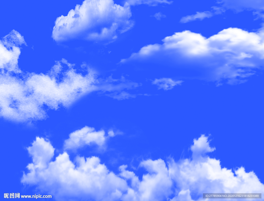 蓝天白云