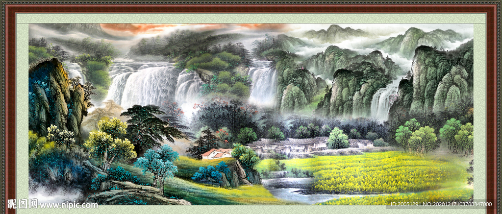 风景如画