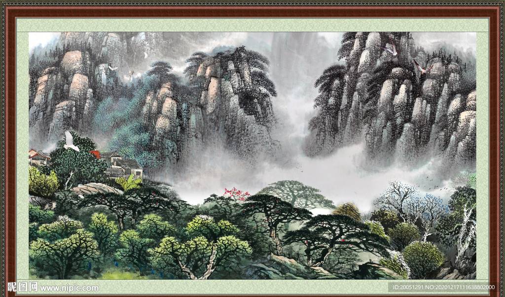 风景如画