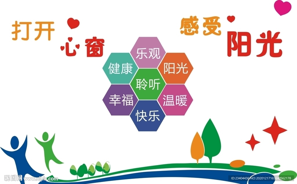 打开心窗  感受阳光