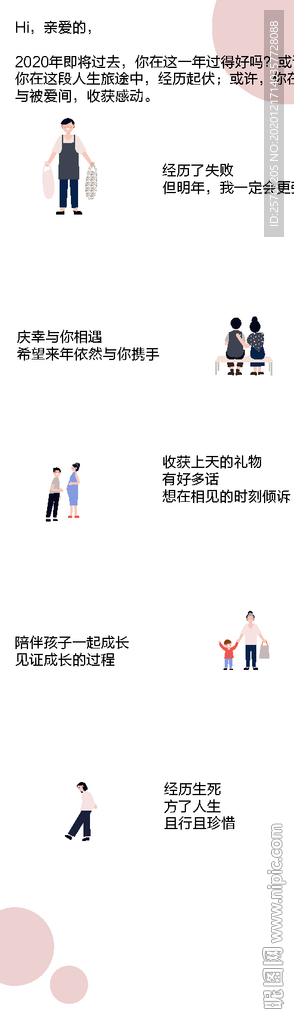 年终总结回顾历程信长图