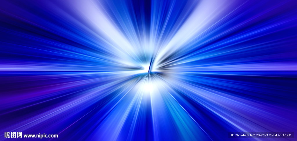 蓝色发散背景