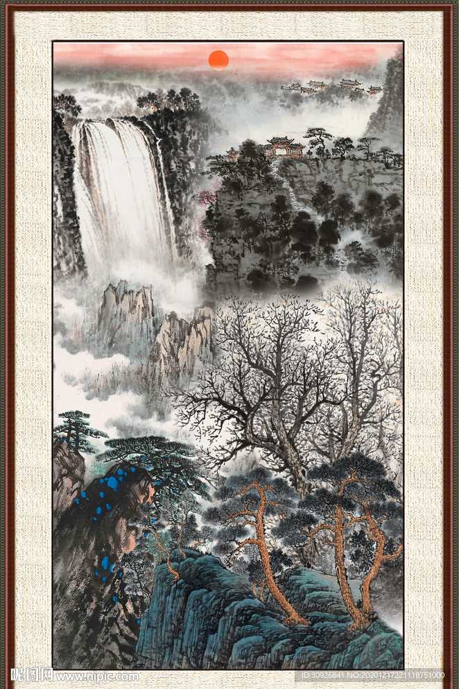 国画山水