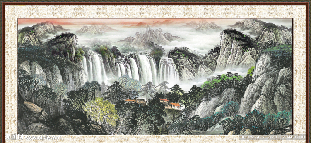 国画山水