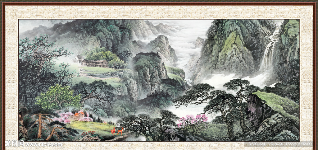 国画山水